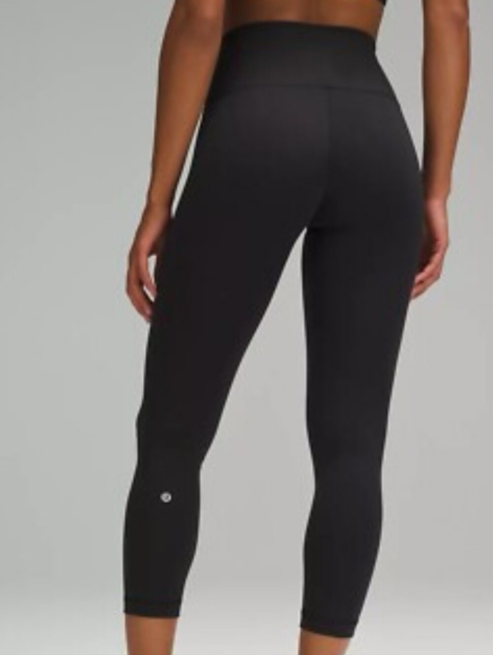 lululemon athletica Black Wunder Train High-Rise Crop Capris